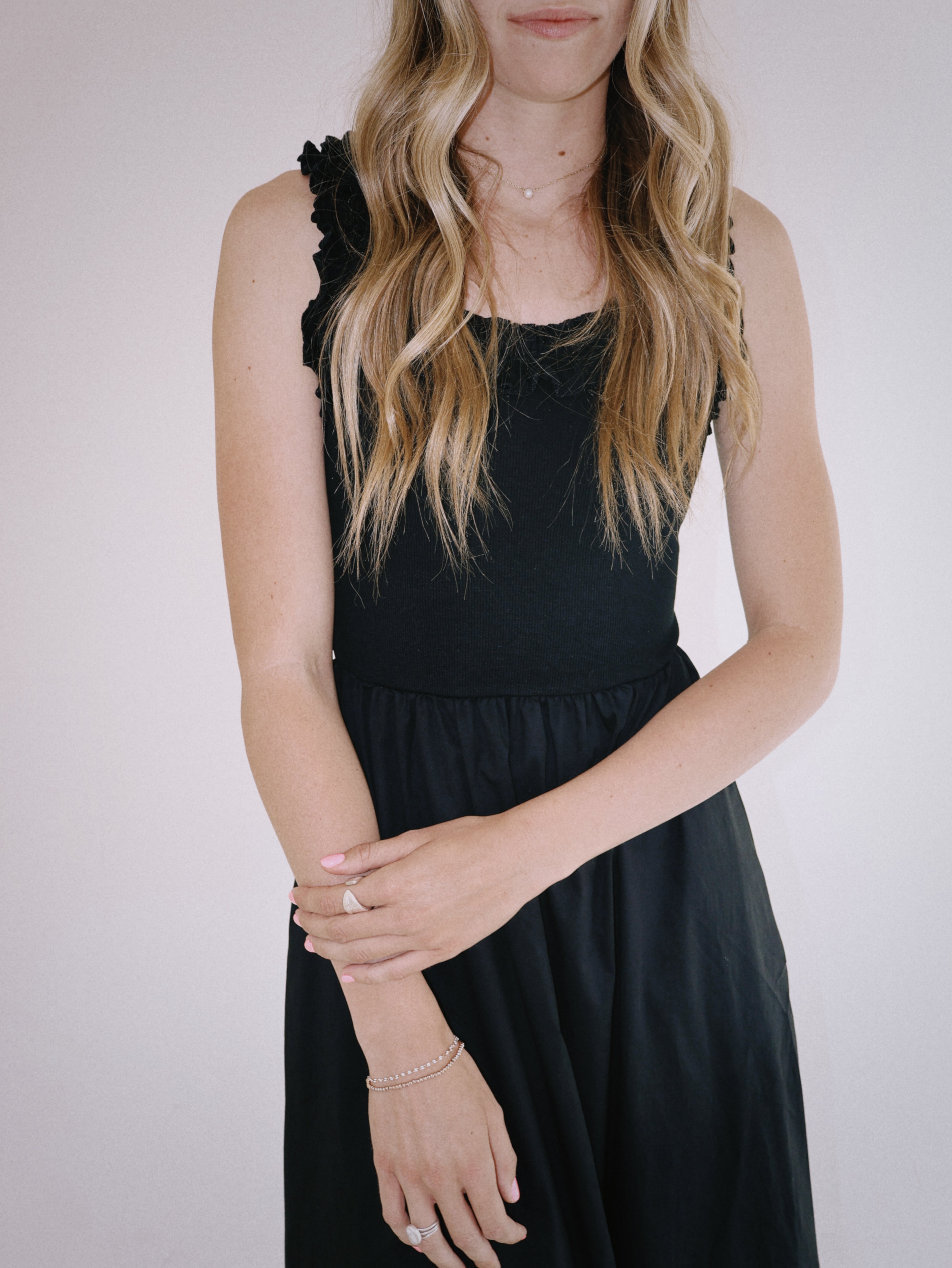 Ruffle Midi Dress